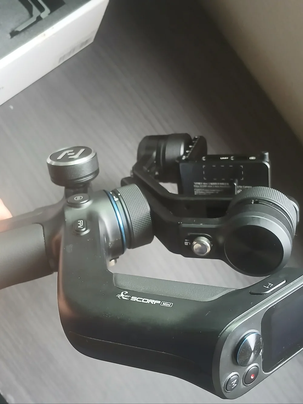 SCORP Mini Black 3-Axis Camera Gimbal Stabilizer